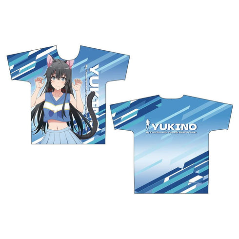 『やはり俺の青春ラブコメはまちがっている。完』【描き下ろし】フルグラフィックTシャツ 綿ライク 雪乃(アニマルチア)